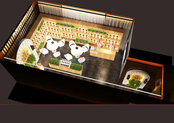 卡露莊園展臺(tái)設(shè)計(jì)制作方案